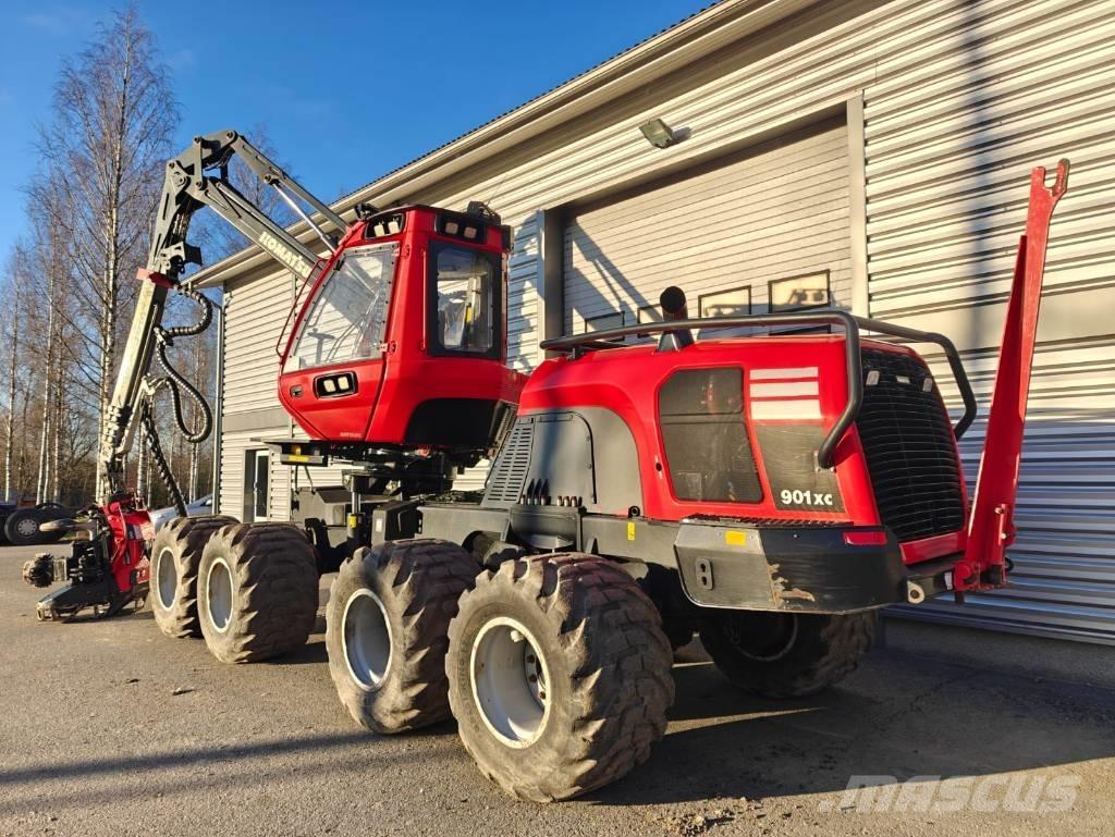 Komatsu 901 XC Abbattitrici, Disboscatrici