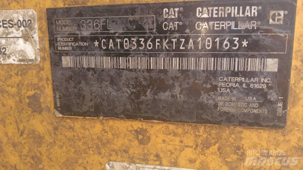 CAT 336 F L Escavatori cingolati