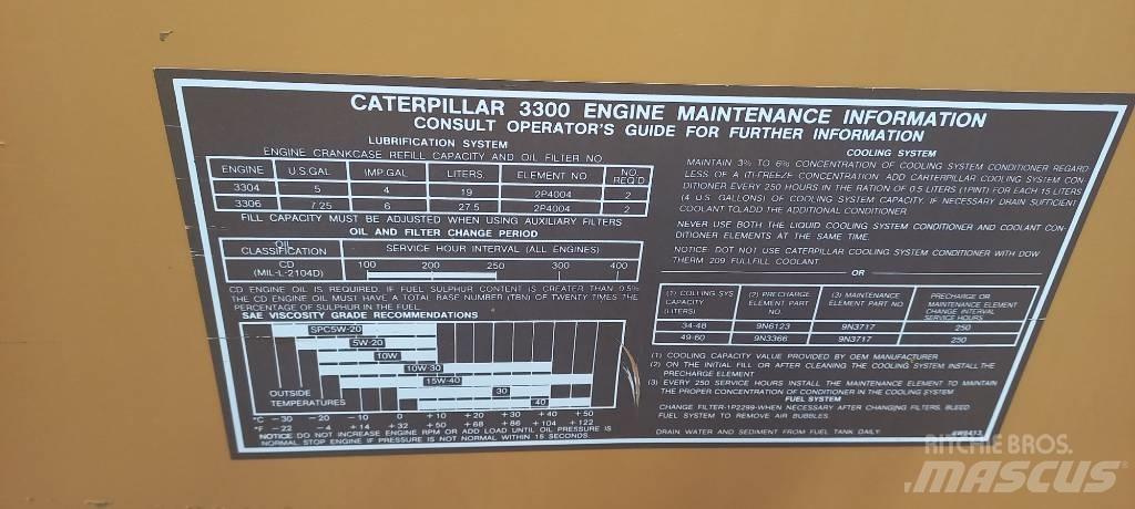 CAT 3306 Generatori diesel