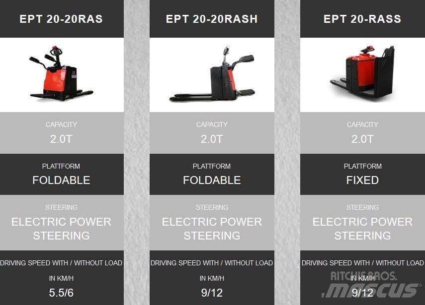 EP EPT 20-RASS Carrelli elevatori bassi a piattaforma