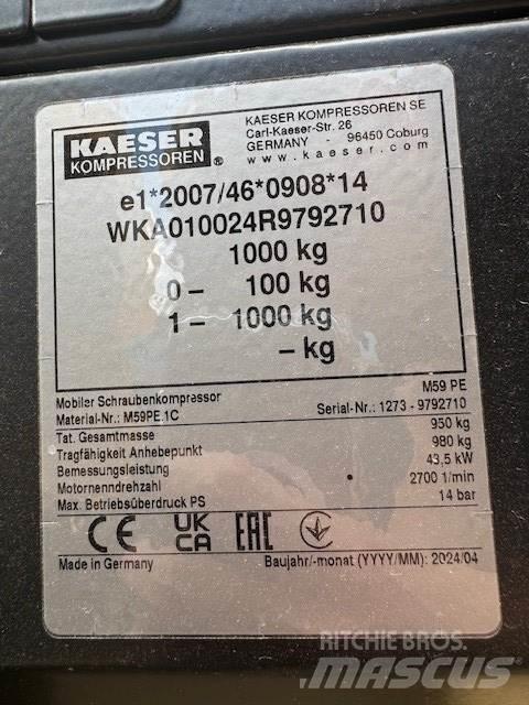 Kaeser M59PE Compressori