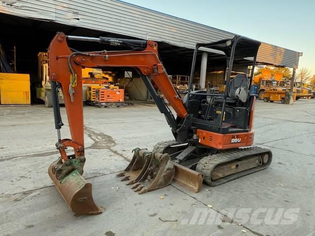 Hitachi ZX 26 Miniescavatori