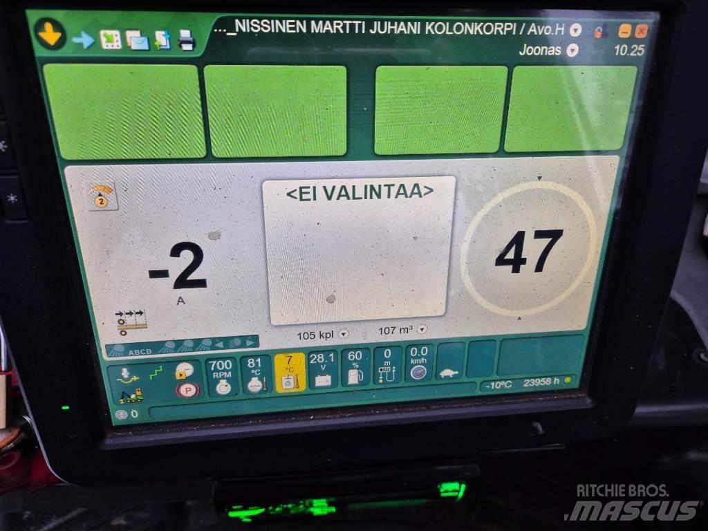John Deere 1270E Abbattitrici, Disboscatrici