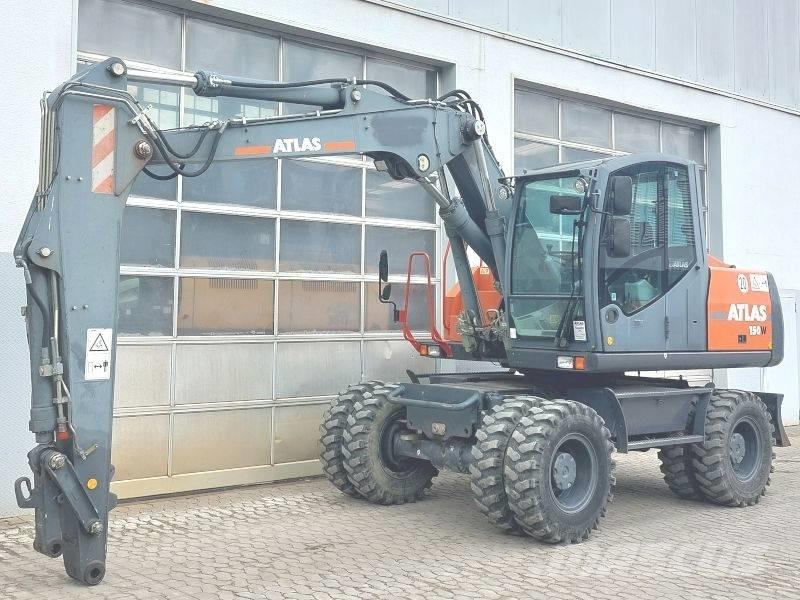 Atlas 150 W Escavatori gommati