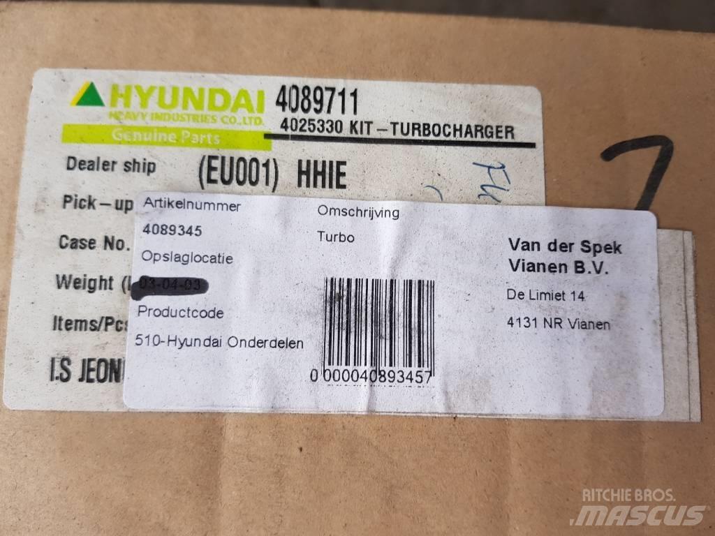 Hyundai Turbocharger Motori