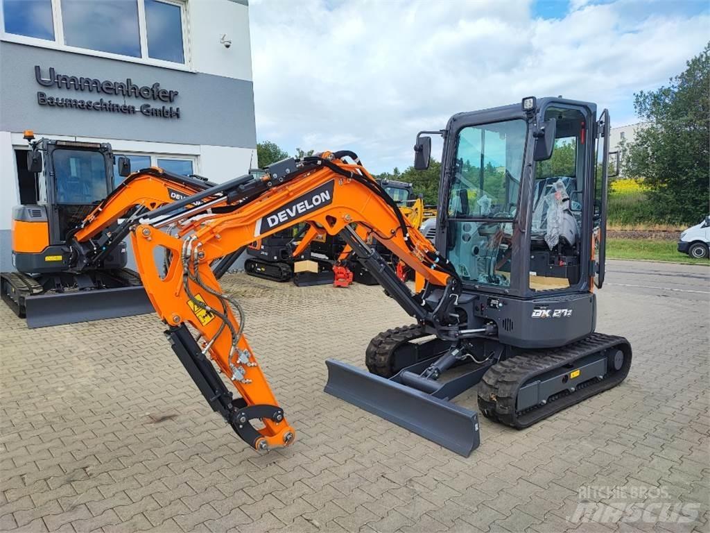 Develon DX27Z-7 Miniescavatori