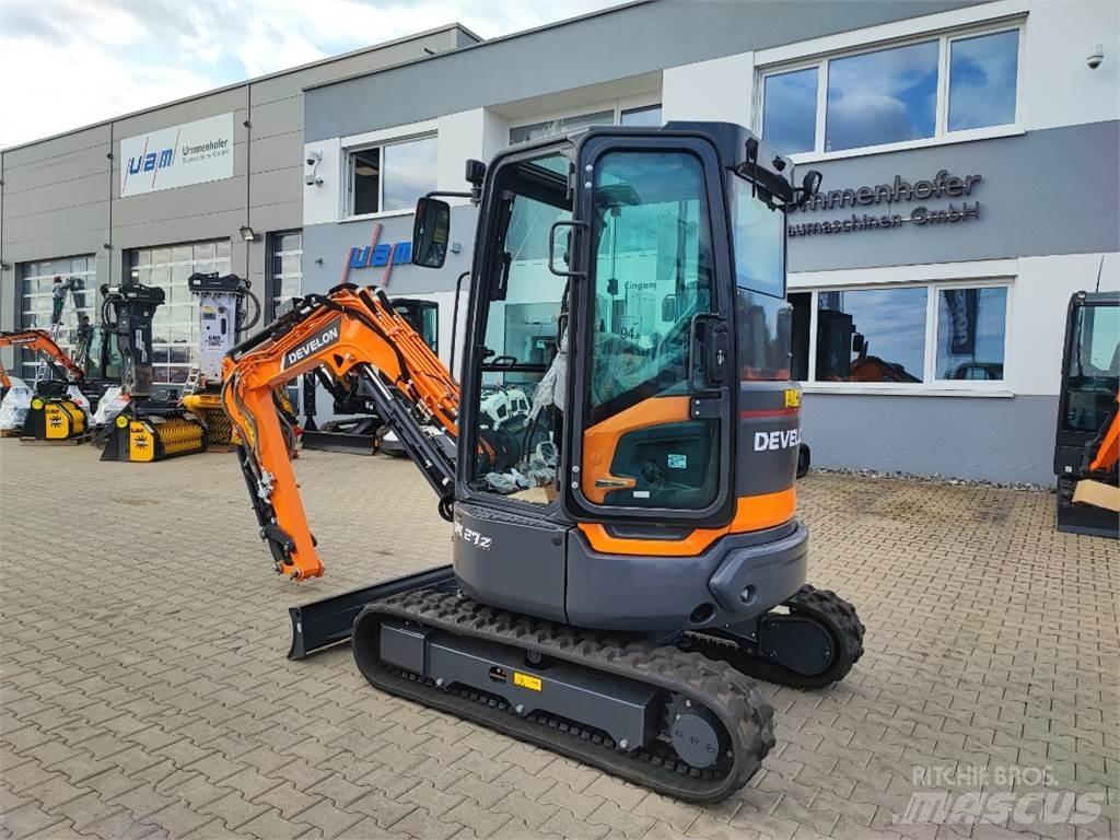 Develon DX27Z-7 Miniescavatori
