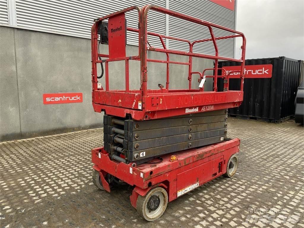 Mantall XE120W Piattaforme a pantografo