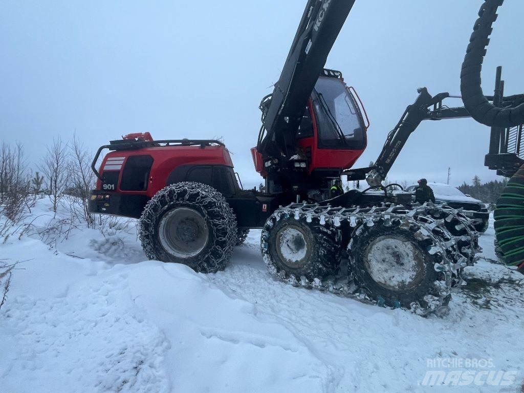 Komatsu 901 Abbattitrici, Disboscatrici