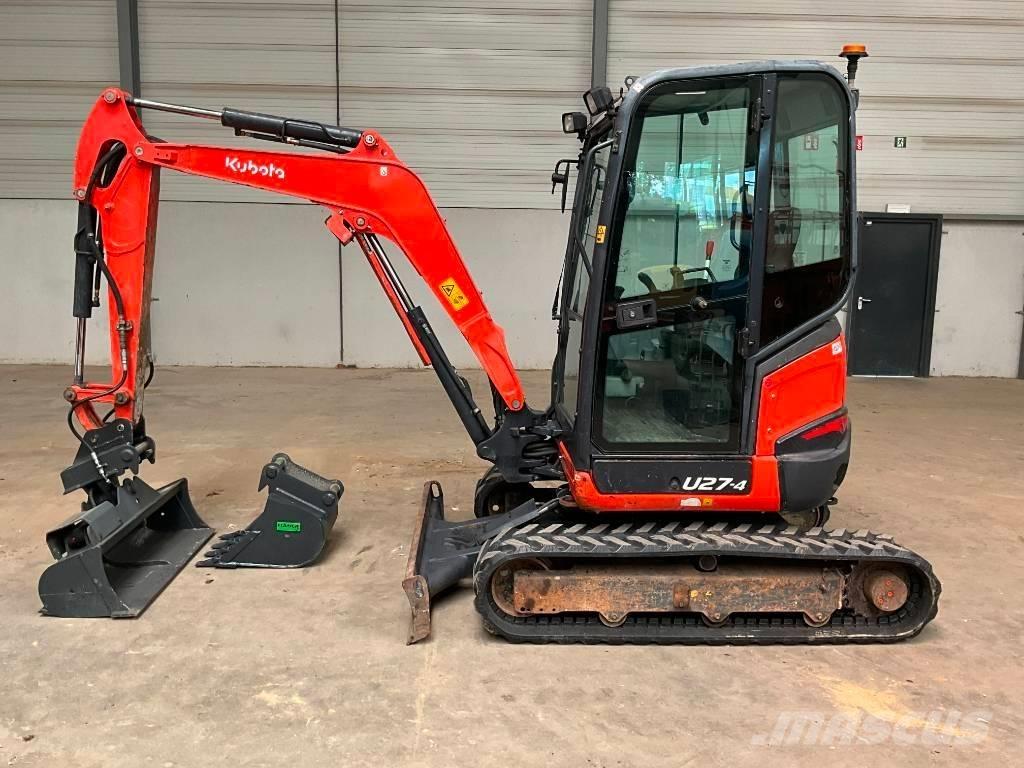 Kubota U 27-4 Miniescavatori