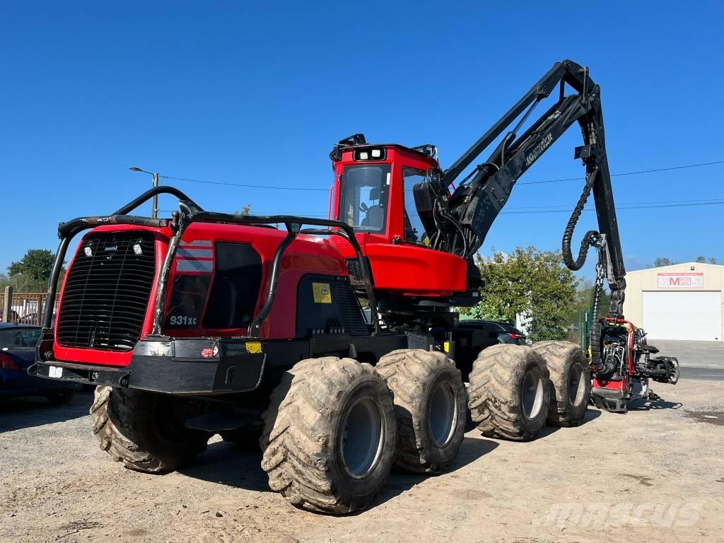 Komatsu 931 XC Abbattitrici, Disboscatrici
