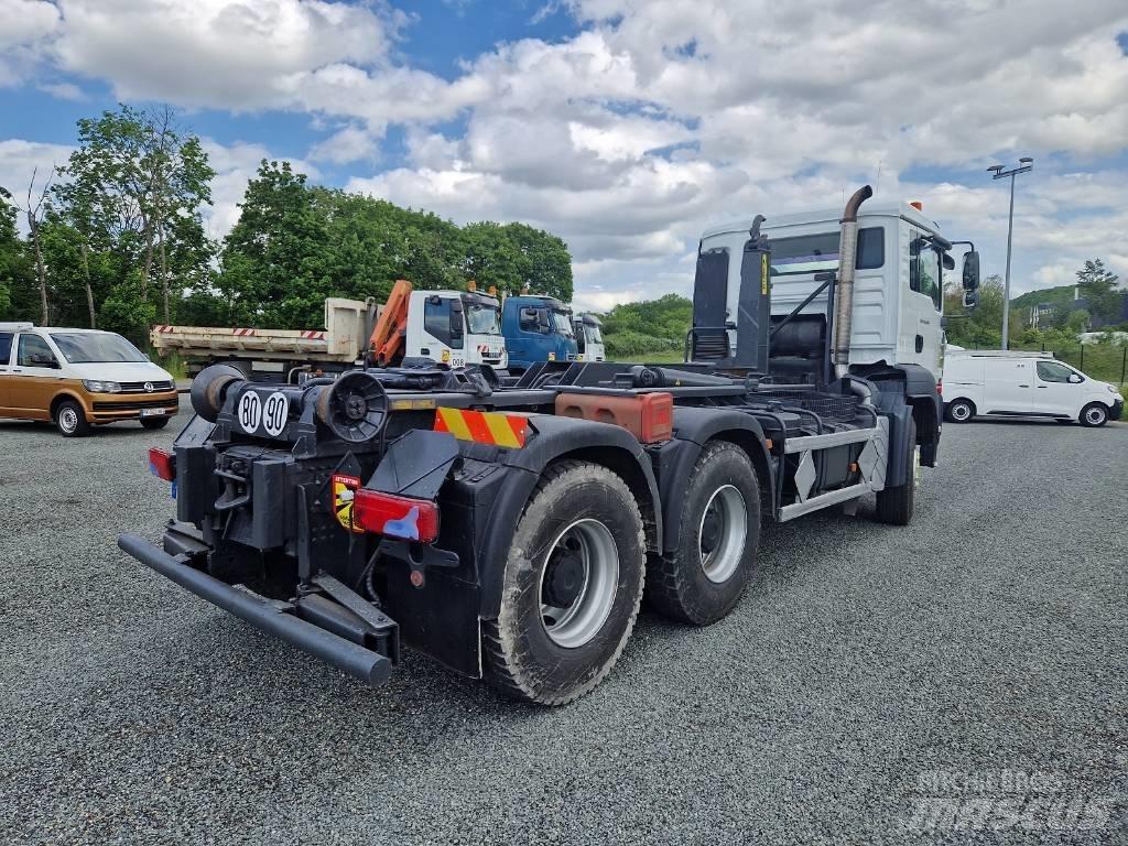 MAN TGS 26.360 Camion con gancio di sollevamento