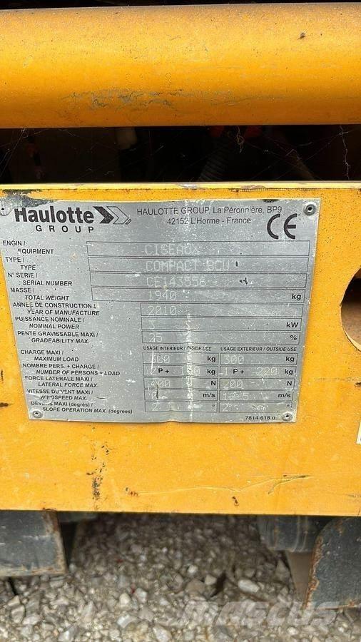 Haulotte Compact 8 Piattaforme autocarrate