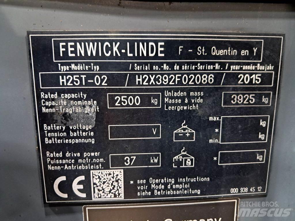 Linde H25T-02 Carrelli elevatori GPL