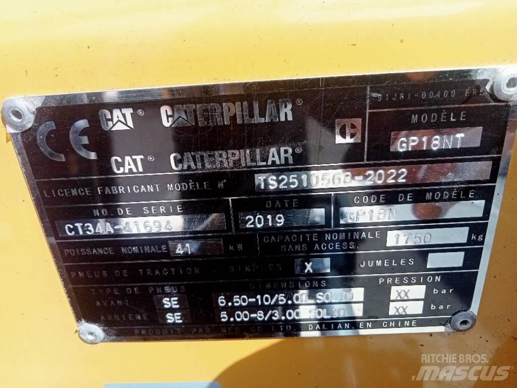 CAT GP 18 NT Carrelli elevatori GPL