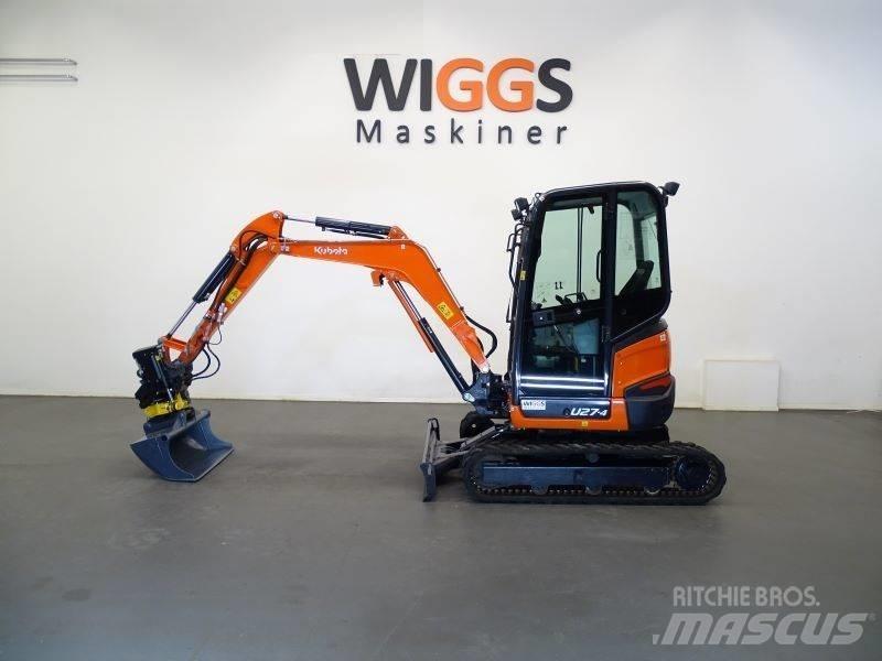 Kubota U 27-4 Miniescavatori