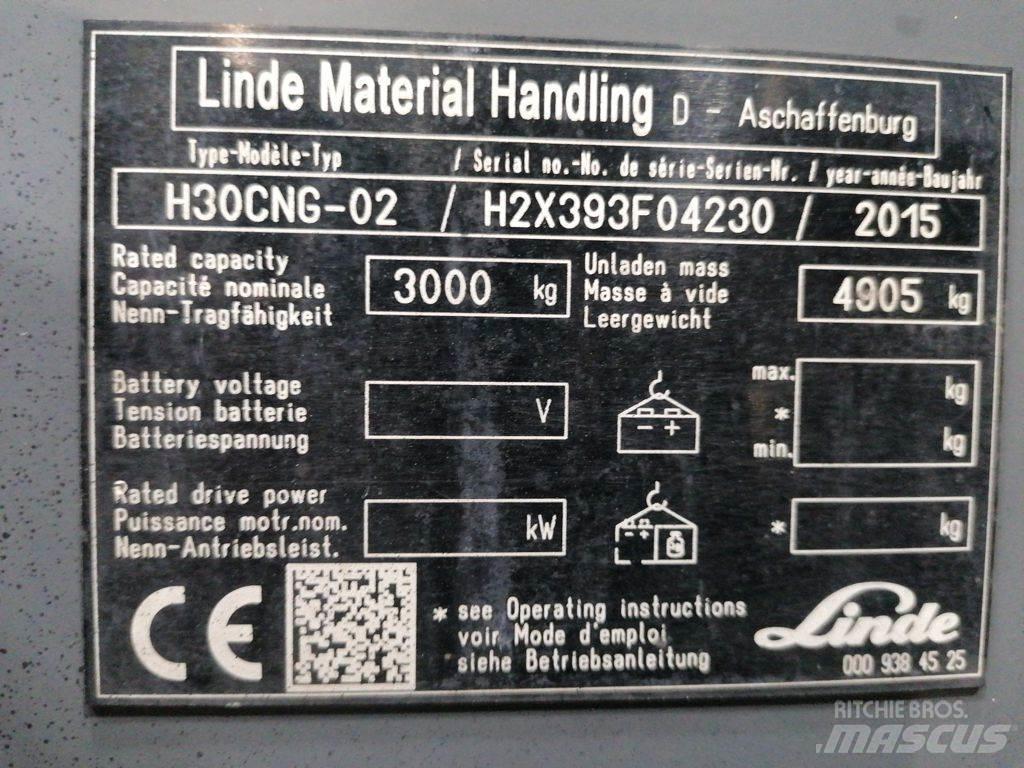 Linde H30CNG-02 Carrelli elevatori GPL