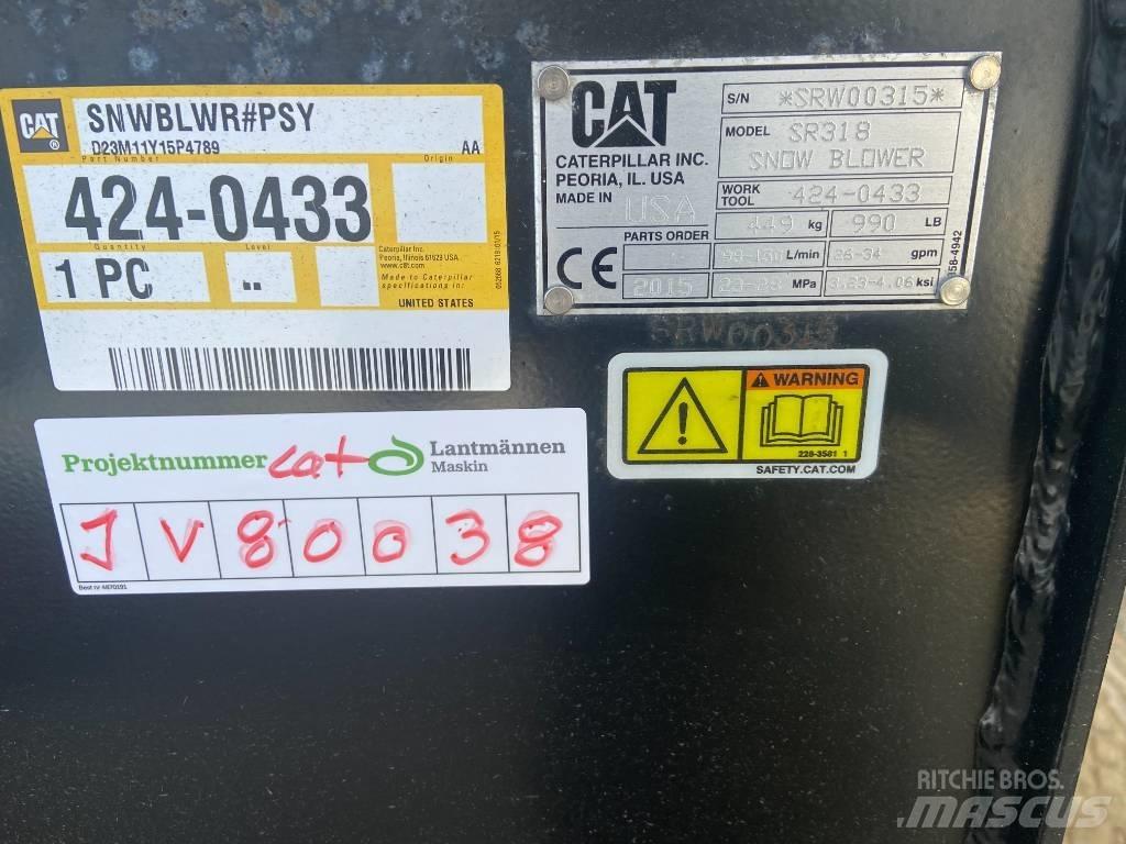 CAT SR318 SNÖ SLUNGA Agricoltura - Altro