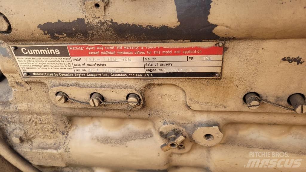 Cummins VTA1710 Costruzioni - Altro