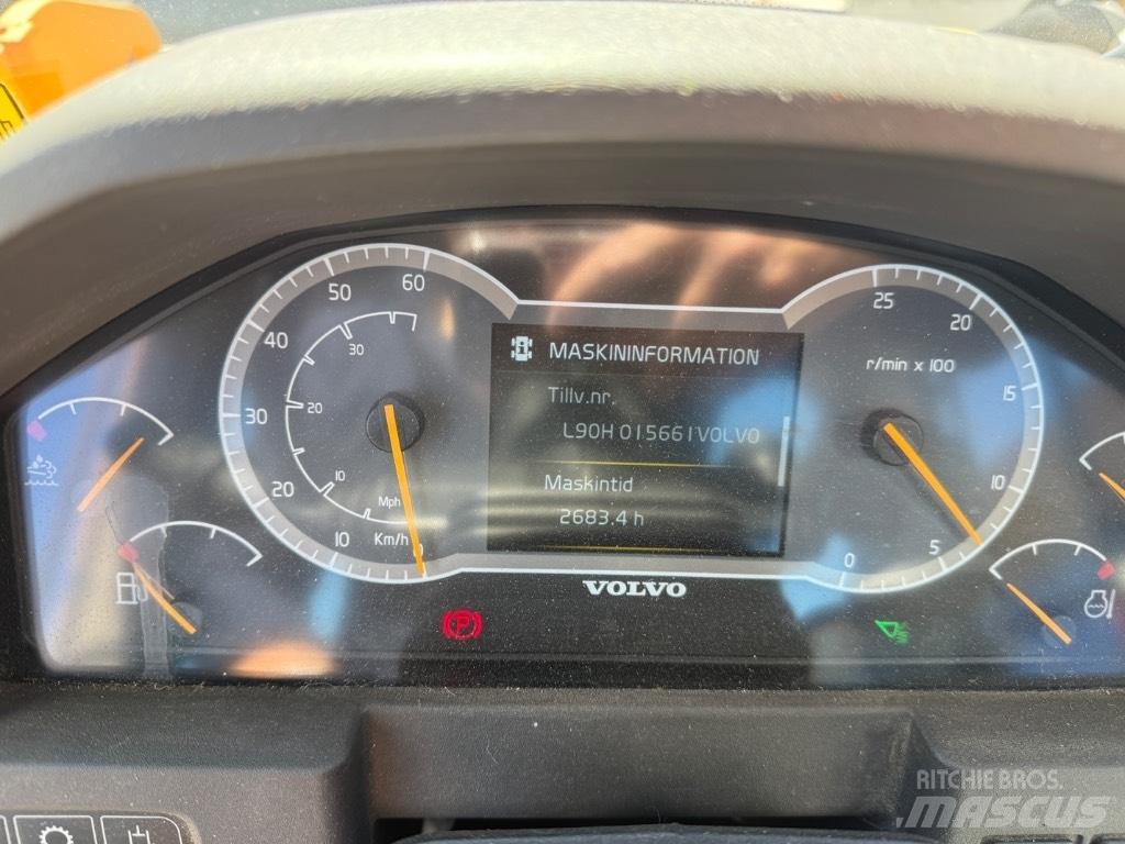 Volvo L90H Pale gommate