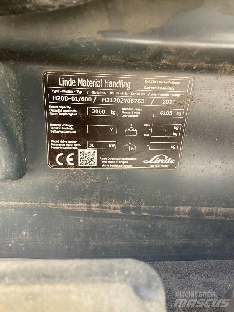 Linde H20/600D/1202 Carrelli elevatori diesel