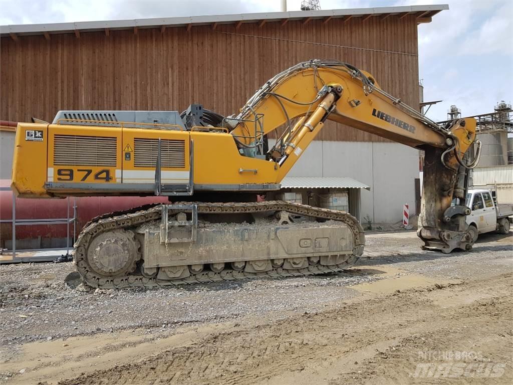 Liebherr R974 Escavatori cingolati