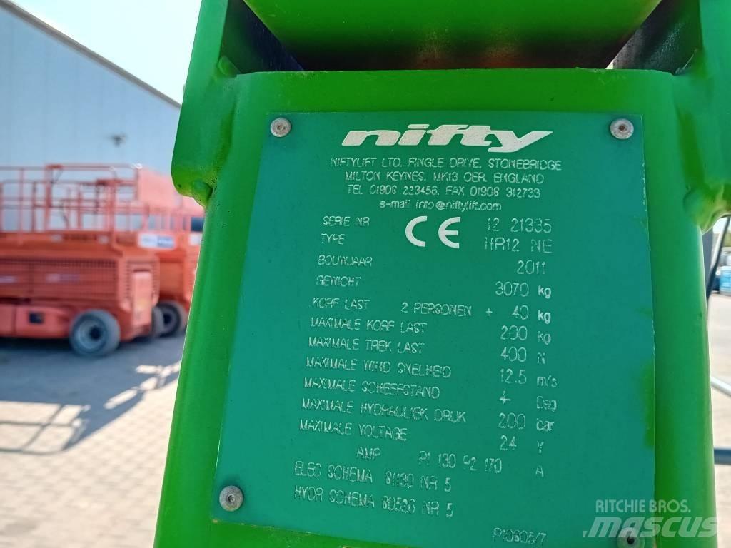 Niftylift HR 12 N E Piattaforme a braccio articolato