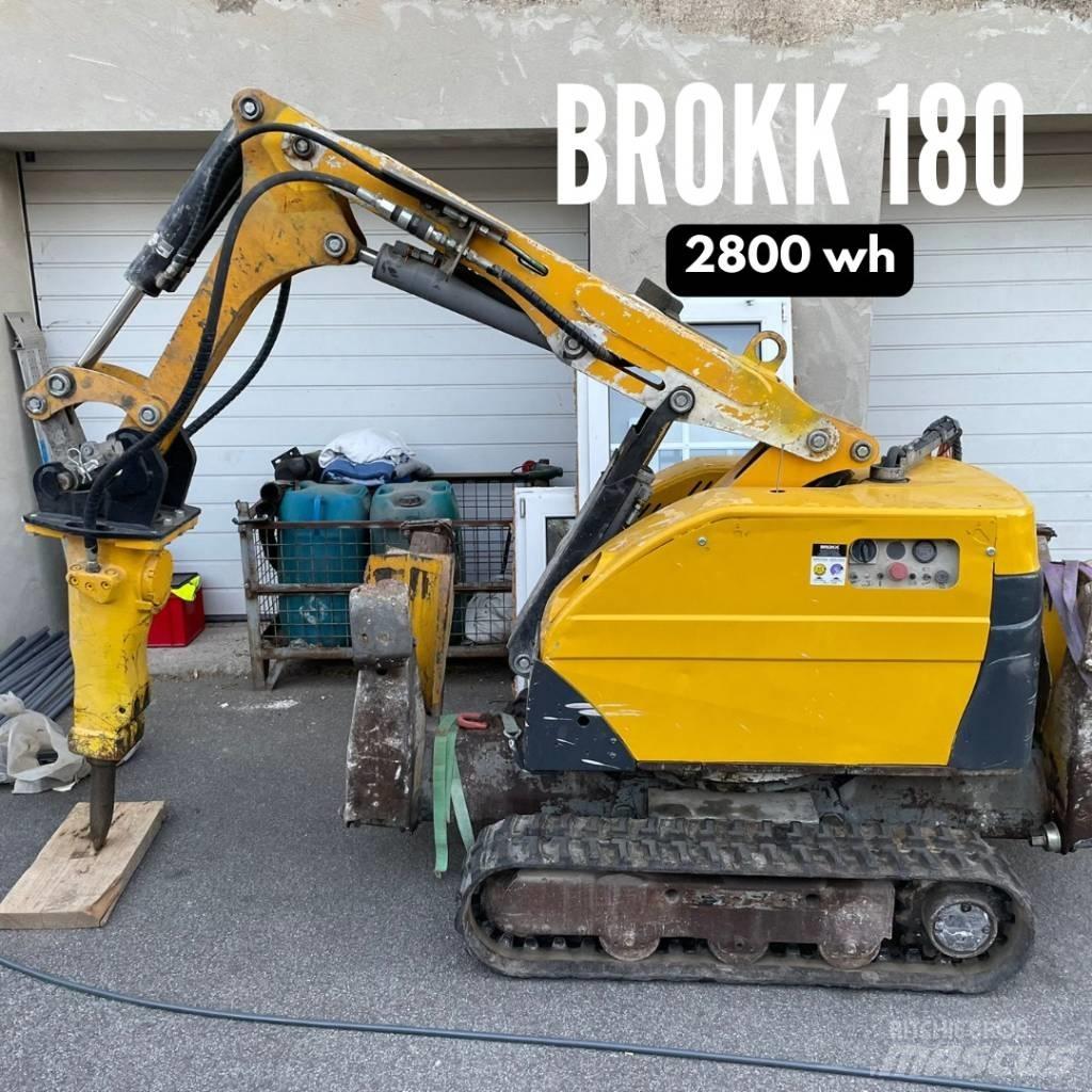 Brokk 180 Miniescavatori