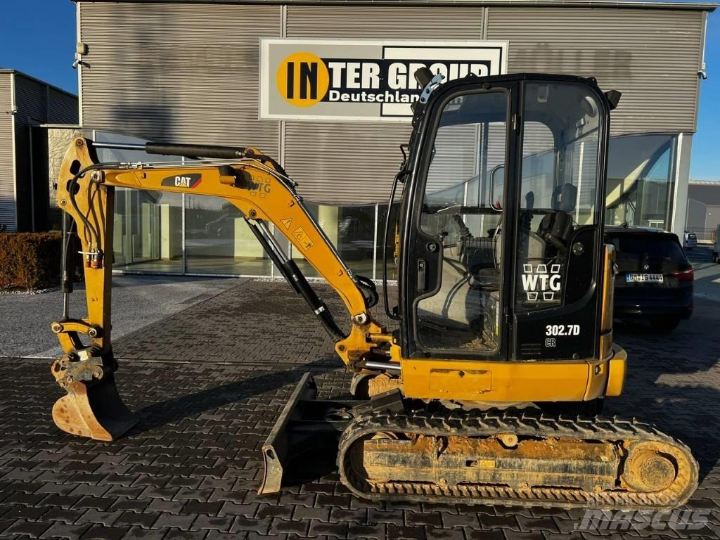 CAT 302.7 DCR Miniescavatori