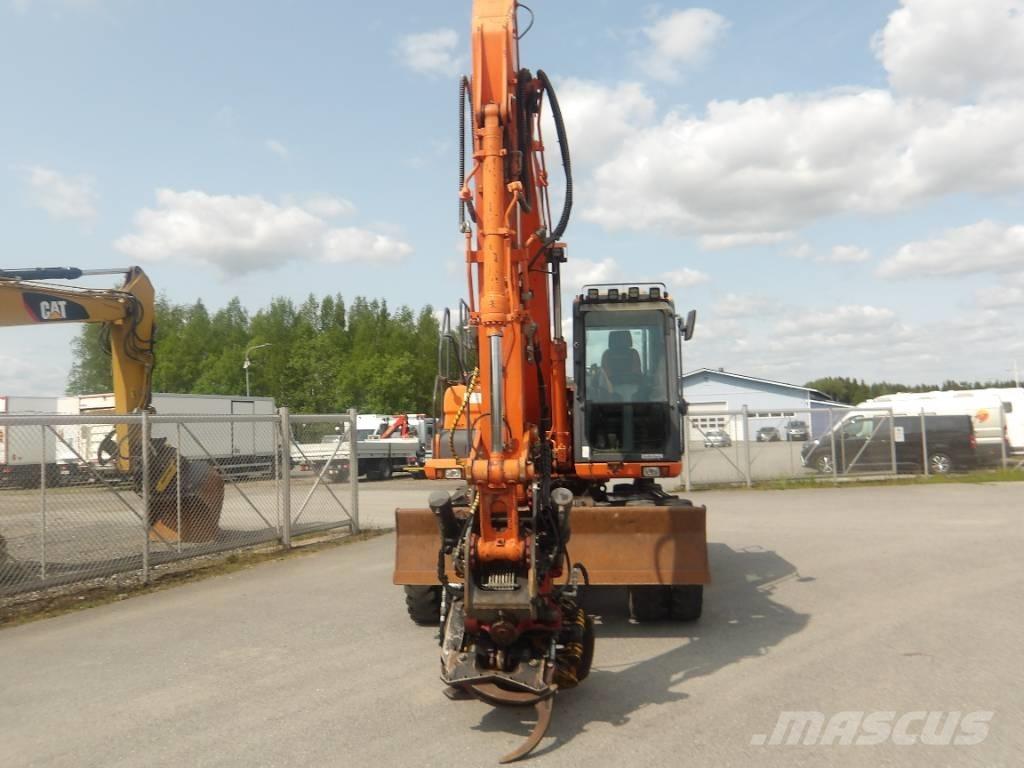 Doosan DX 160 W Escavatori gommati