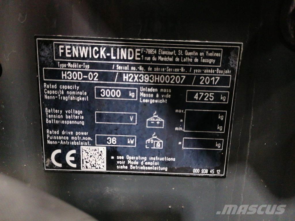 Linde H30D-02 Carrelli elevatori diesel