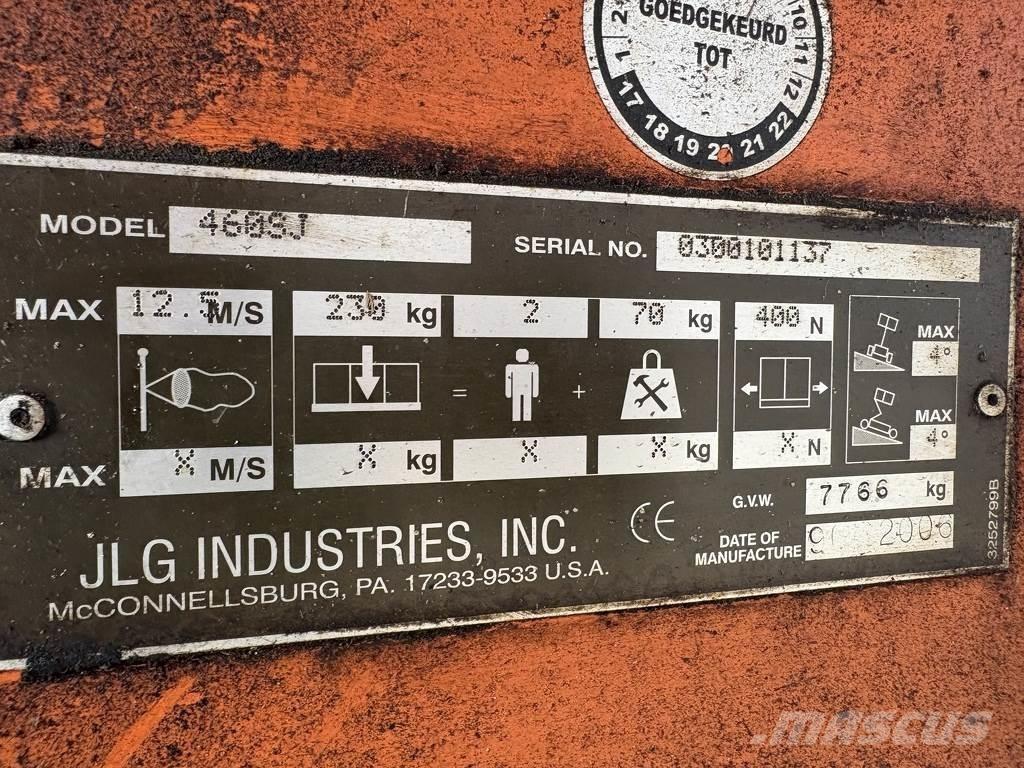 JLG 460sj Piattaforme a braccio telescopico