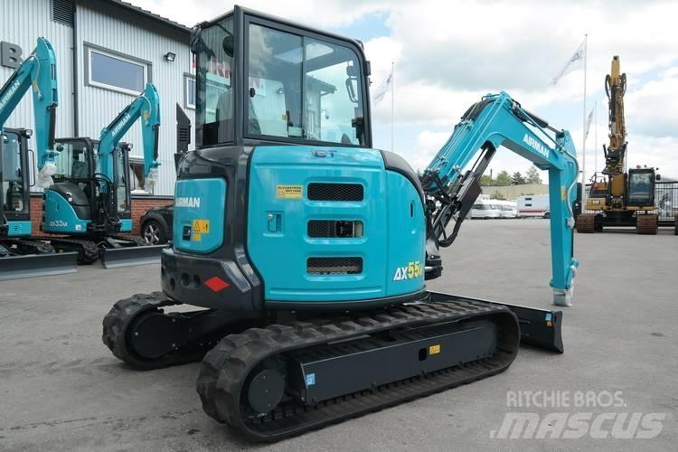 Airman AX55U-7 Miniescavatori