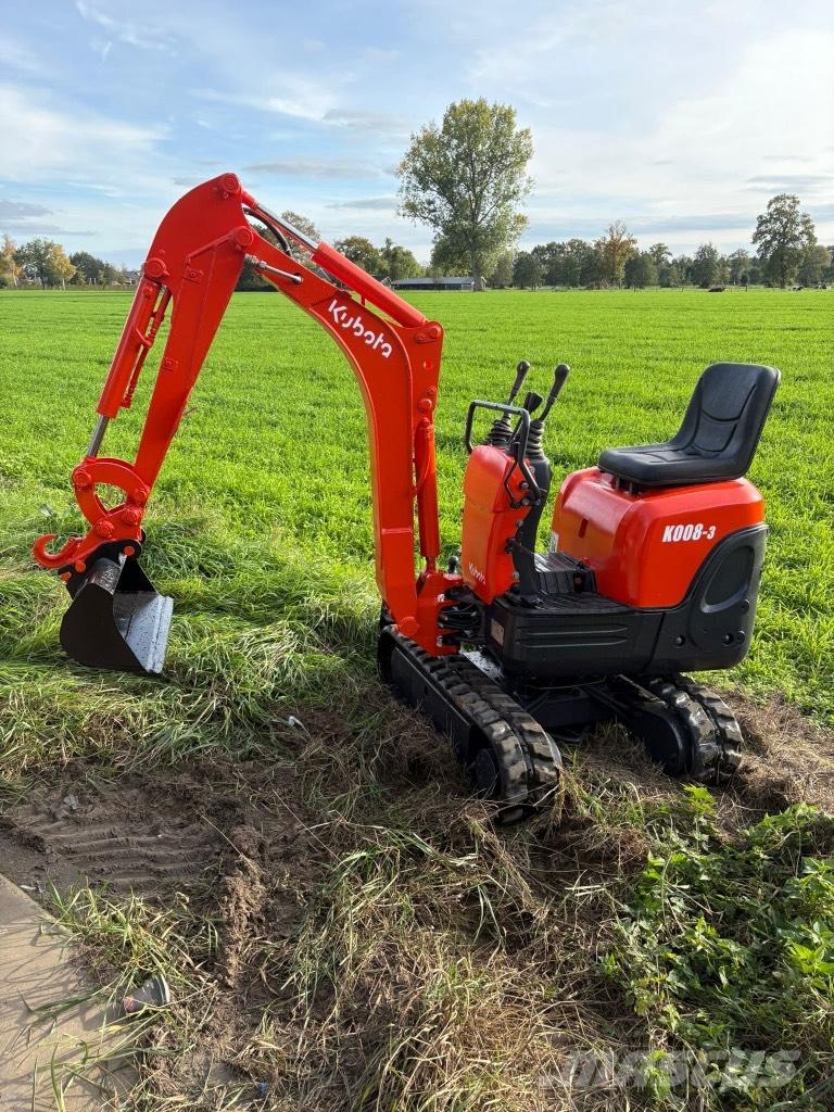Kubota K 008-3 Miniescavatori