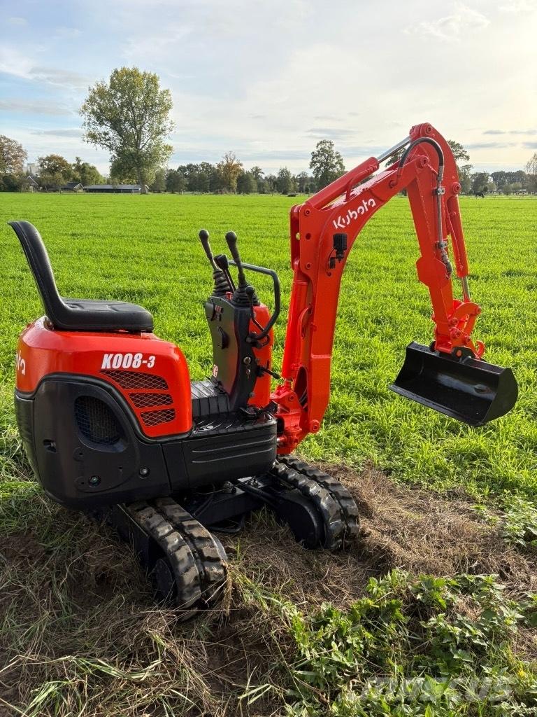 Kubota K 008-3 Miniescavatori