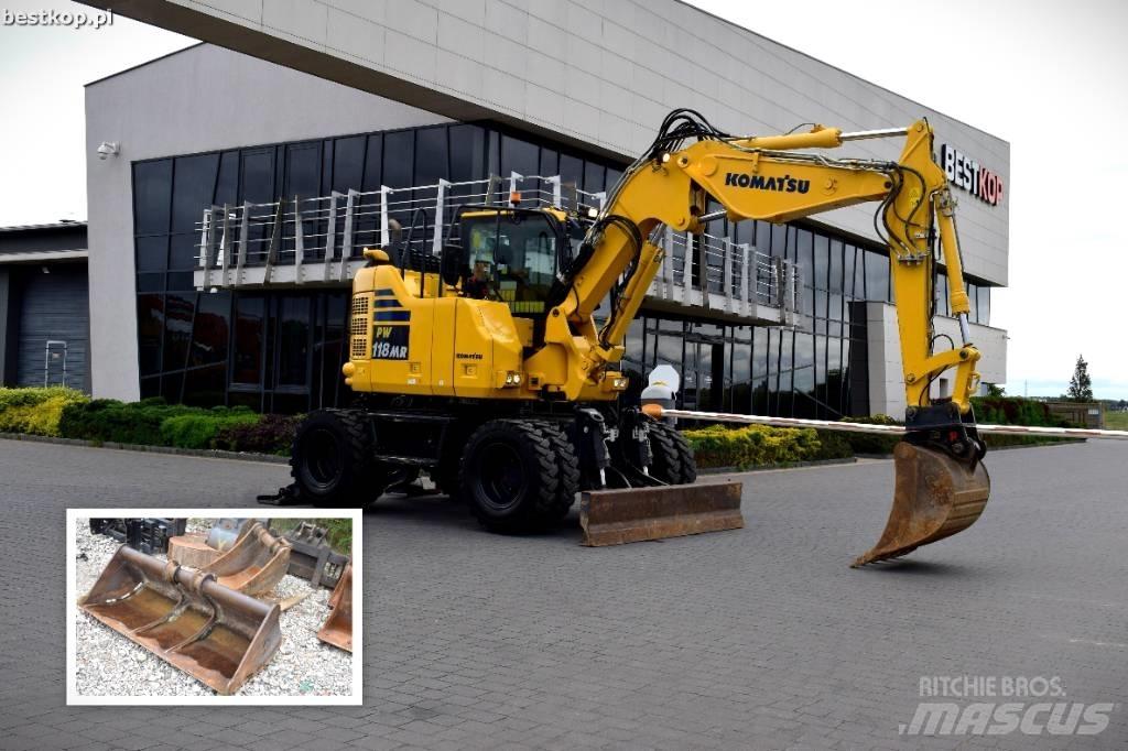 Komatsu PW118MR-11 Escavatori gommati