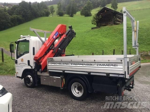 Isuzu N2 mit HMF 910 Autogru