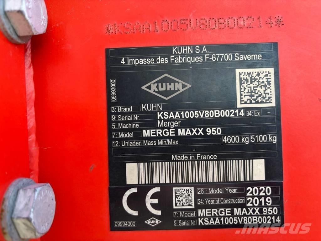 Kuhn Merge Maxx 950 Falciandanatrici
