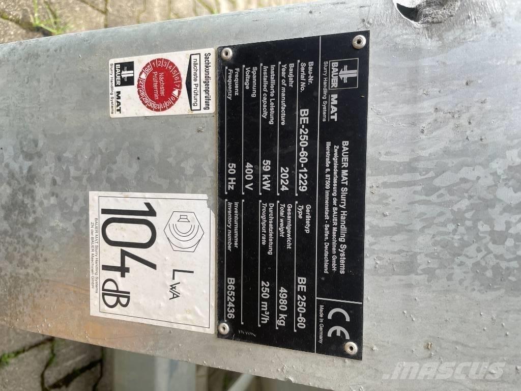 Bauer MAT BE 250-60 Costruzioni - Altro