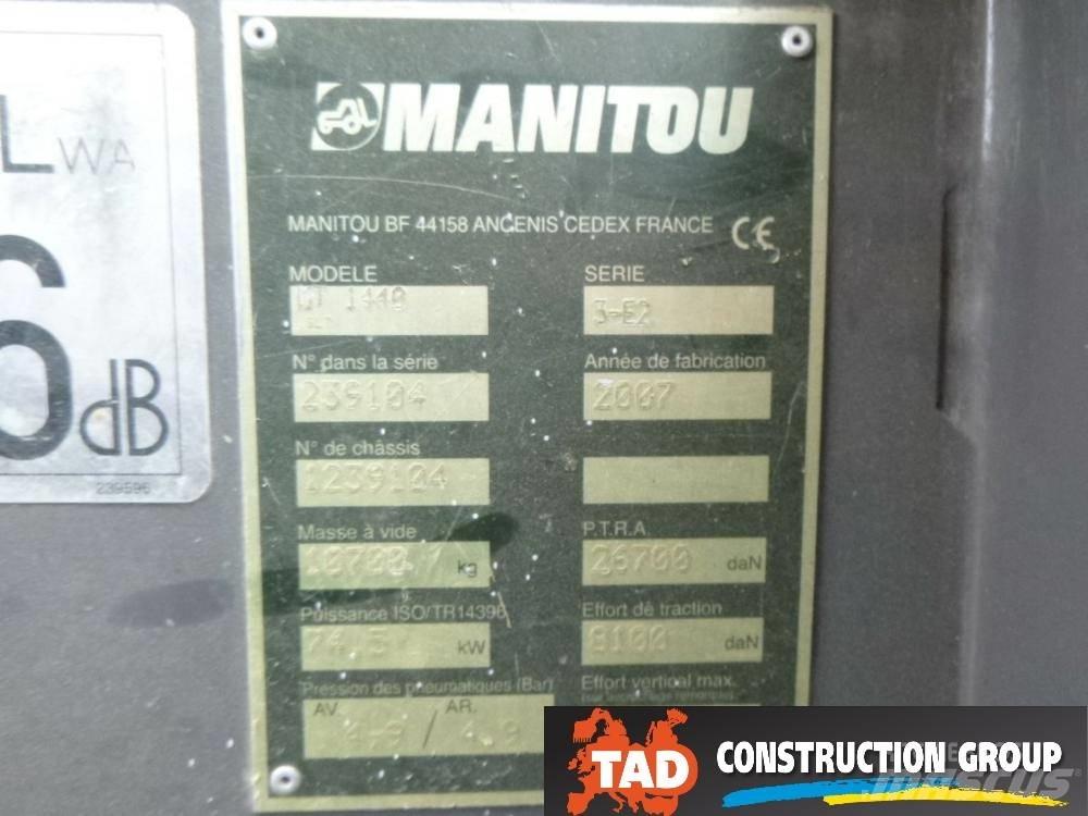 Manitou MT 1440 Sollevatori telescopici