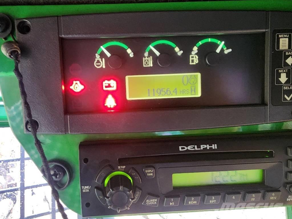 John Deere 437 D Caricatronchi con base su rimorchio