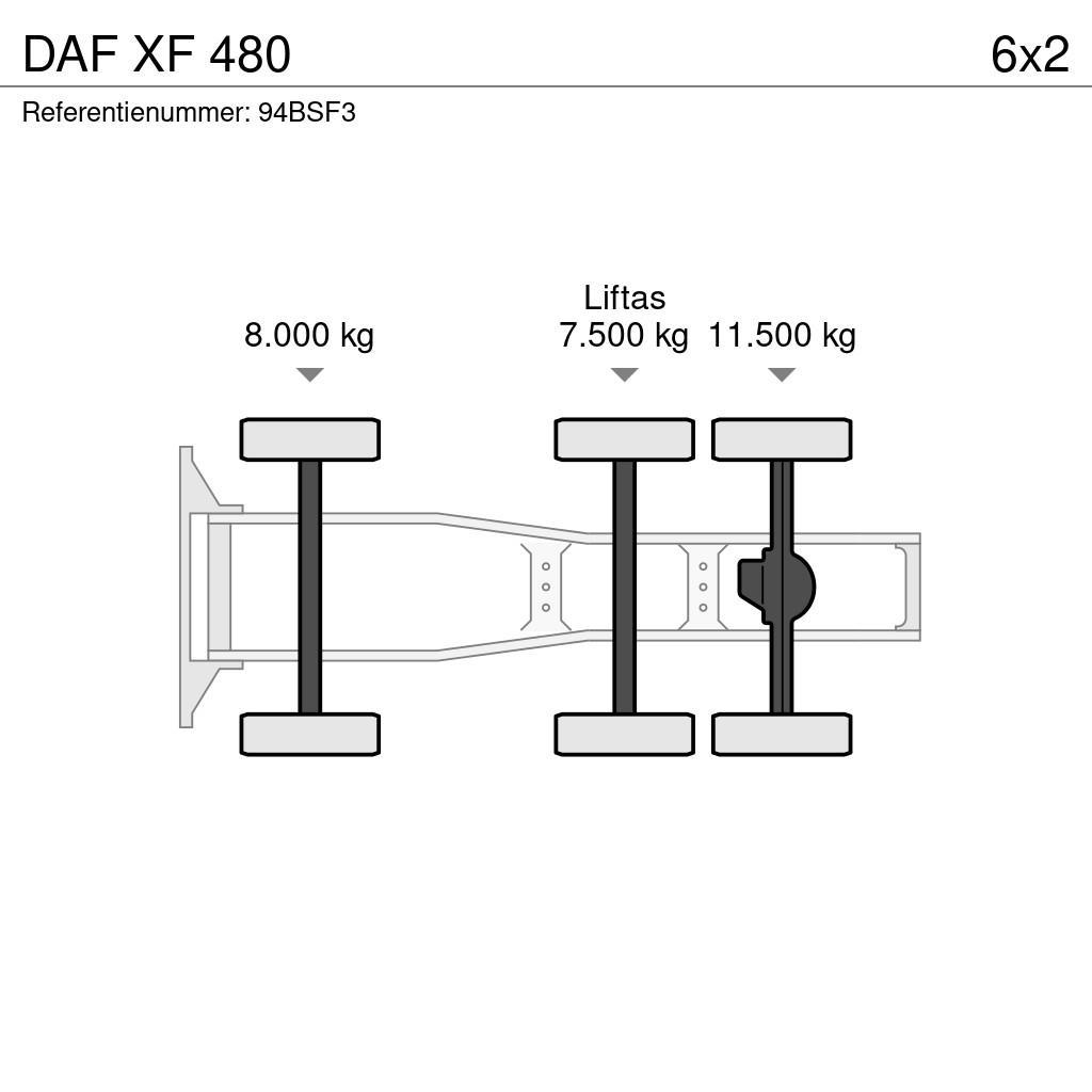 DAF XF 480 Motrici e Trattori Stradali