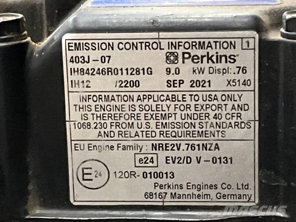 JCB 8008 Miniescavatori