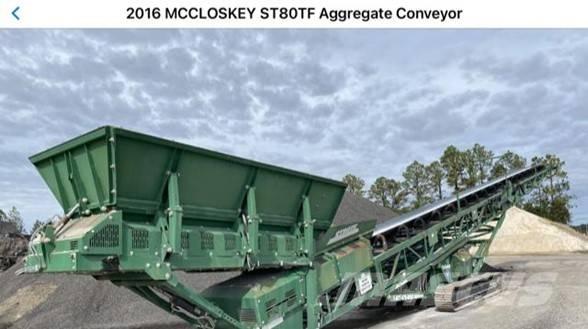 McCloskey ST80TF Vagli vibranti