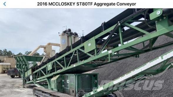 McCloskey ST80TF Vagli vibranti
