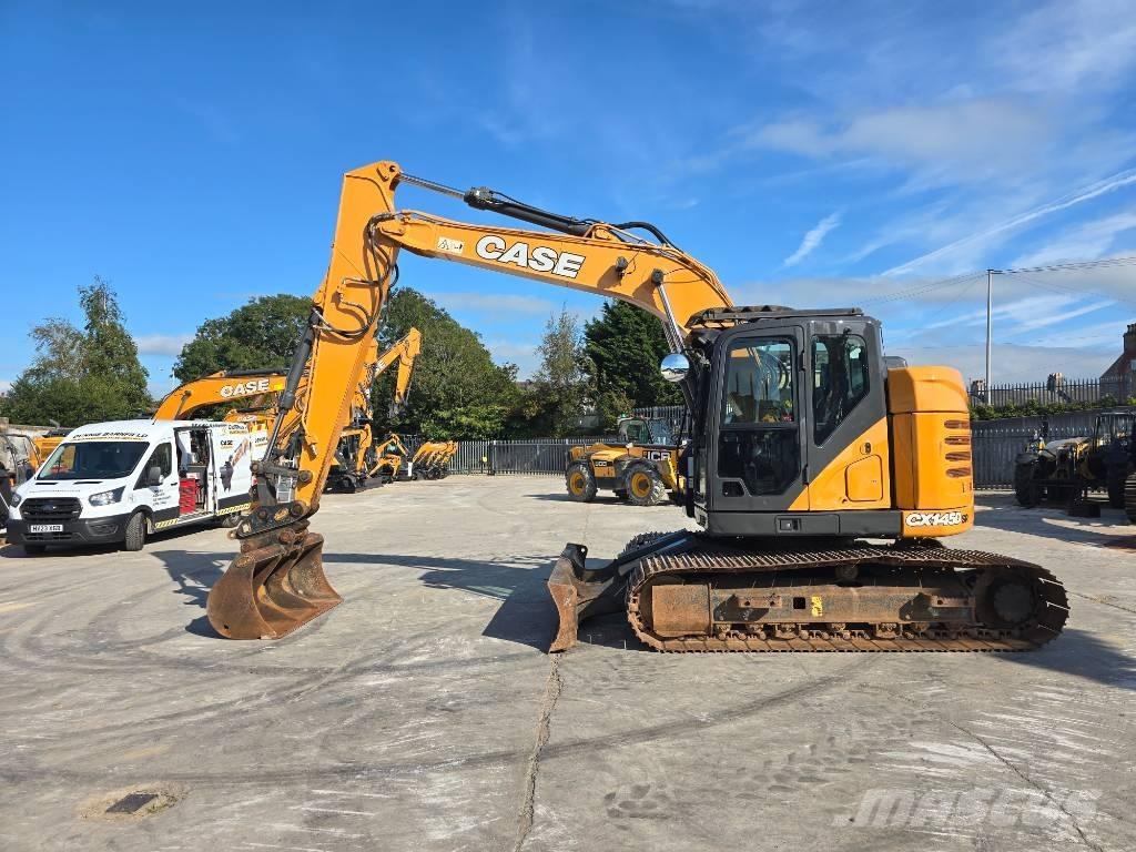 CASE CX145D (Blade) Escavatori cingolati