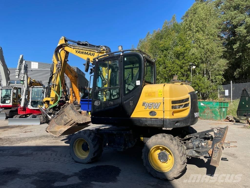 Yanmar B 95 W Escavatori gommati