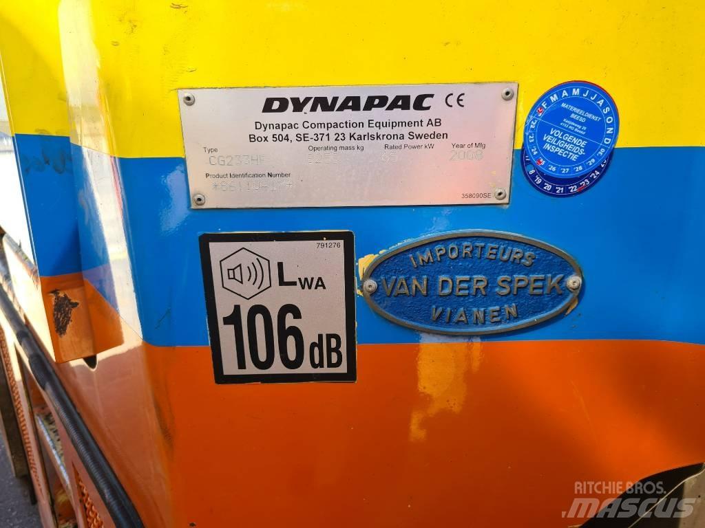 Dynapac CG233HF Rulli a doppio tamburo