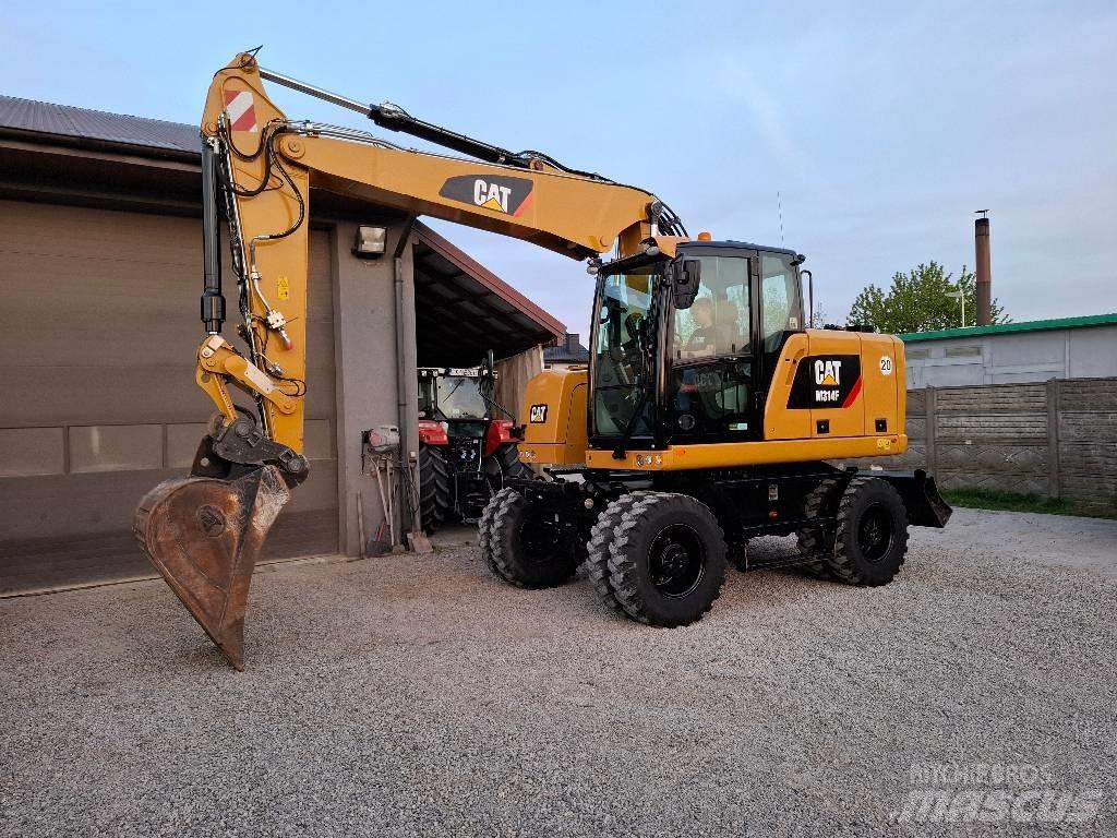 CAT 314 F Escavatori gommati