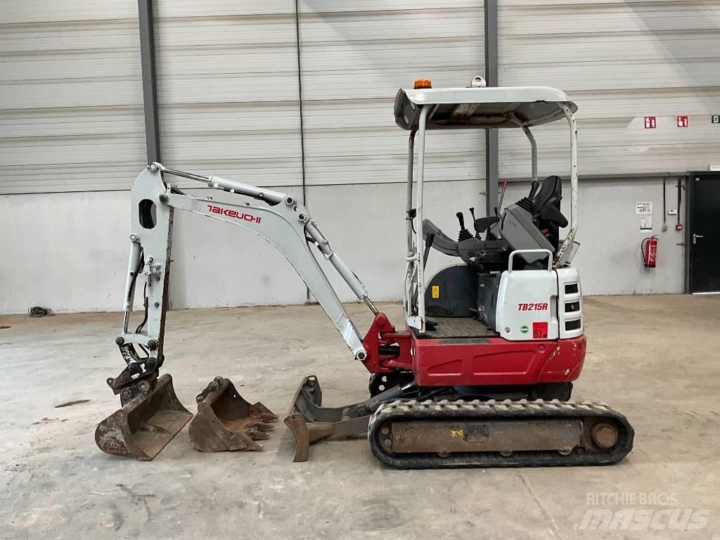 Takeuchi TB 215 R Miniescavatori